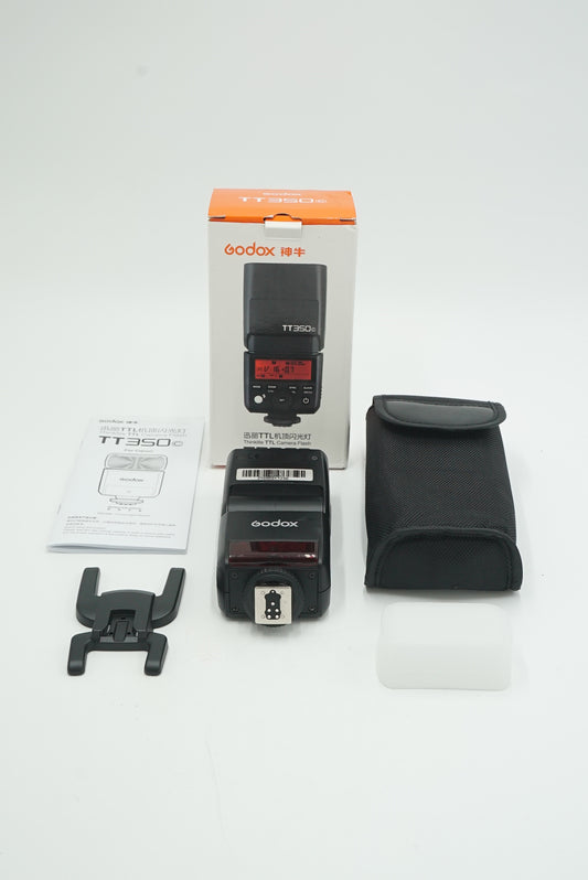 Godox TT350C/17236 TT350C Mini Thinklite TTL Flash F/Canon, Used