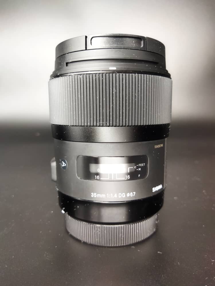 Sigma 35/1.4C/30746 35mm f/1.4 DG HSM ART Lens F/Canon, Used