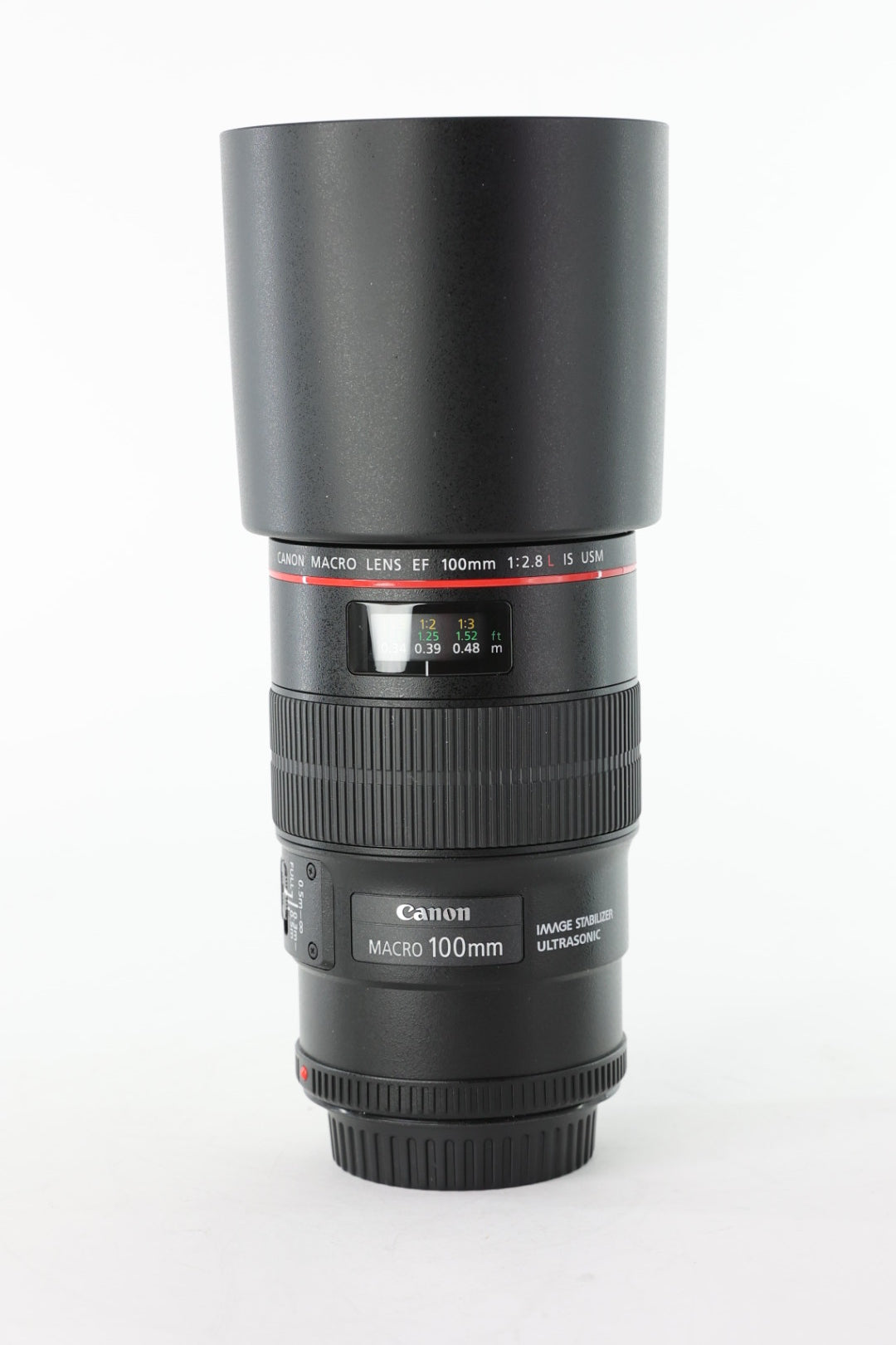 Canon EF10028LMIS/00672 EF 100mm f/2.8L Macro IS USM, Used