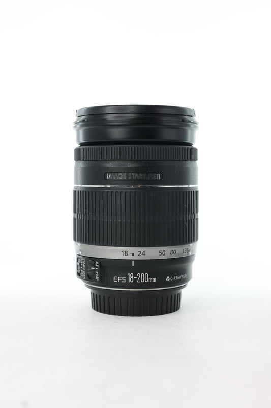 Canon EFS18200/22128 EF-S 18-200mm f/3.5-5.6 IS, Used