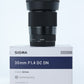 Sigma 30/1.4S/47014 30mm f/1.4 DC DN Contemporary Lens F/Sony, Used
