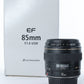 Canon EF85/1.8/03237 EF 85mm f/1.8 USM, Used