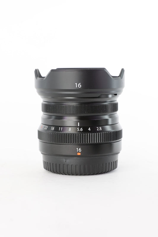 Fujifilm XF16/2.8/B/12118 XF 16mm f/2.8 R WR, Used