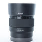 Sony SEL50F18F/8050987 FE 50mm f/1.8 Lens, Used