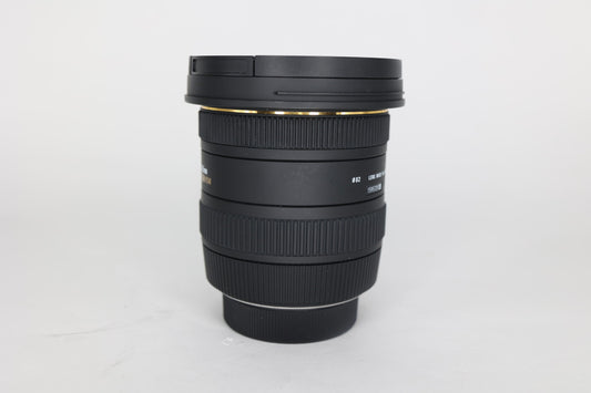 Sigma 1020/3.5N/57293 10-20mm f/3.5 EX DC HSM Lens F/Nikon, Used