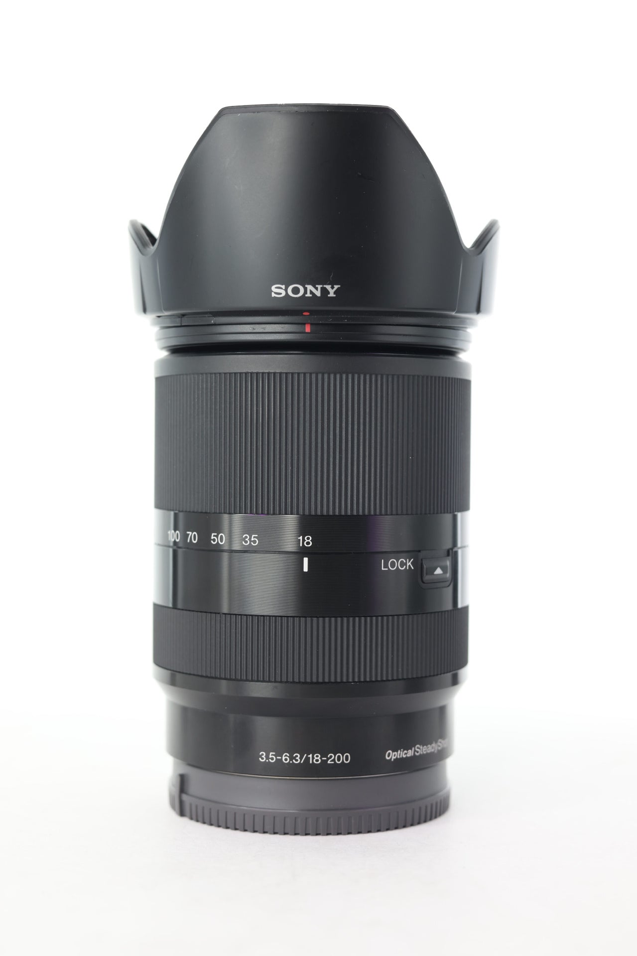 Sony SEL18200LE/2017591 E 18-200mm F/3.5-6.3 OSS LE Lens, Ø62