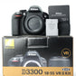Nikon D3300/1855/21069 D3300 + AF-S 18-55mm f/3.5-5.6G II DX VR, Used