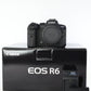 Canon EOSR6/05258, Mirrorless Digital Camera, Body Only, Used