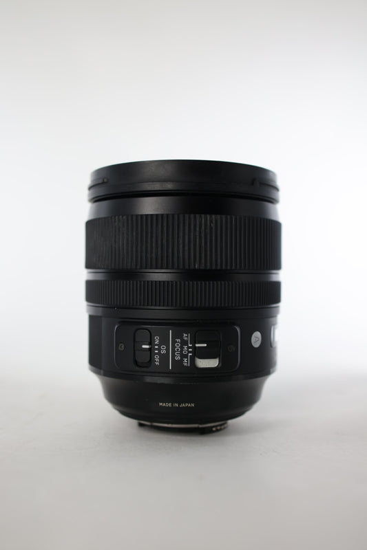 Sigma 2470/2.8N/04515 24-70mm f/2.8 DG OS HSM ART F/Nikon, Ø82, Used
