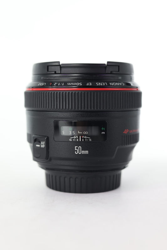 Canon EF50/1.2/74618 EF 50mm f/1.2L USM, Used