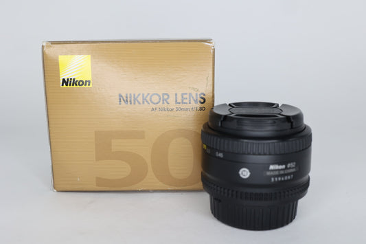 Nikon AF50/1.8D/94087 AF Nikkor 50mm f/1.8D, Used