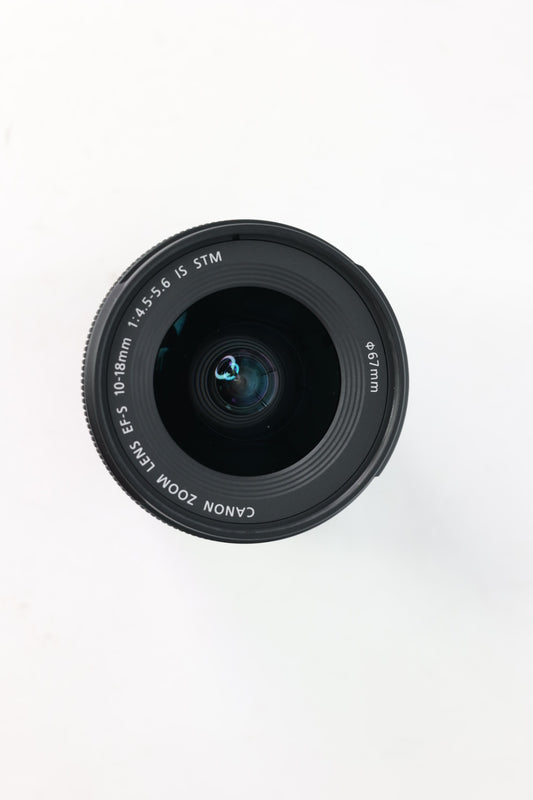 Canon EFS1018ISSTM/03723 EF-S 10-18mm f/4.5-5.6 IS STM, Used