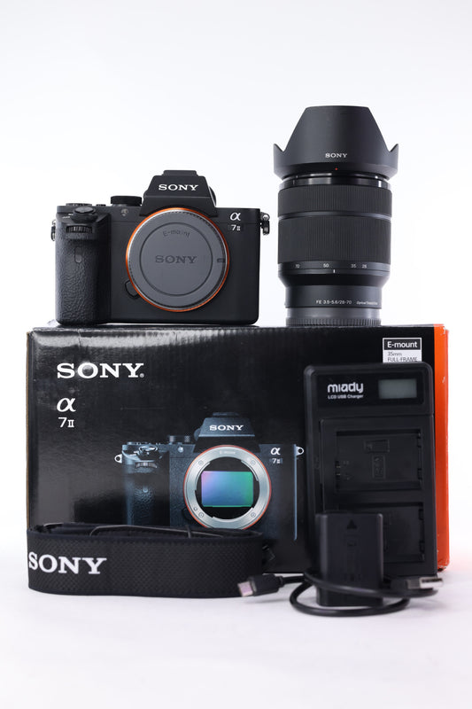 Sony A7IIK/3447218 A7 Mark II,  FE 28-70mm F/3.5-5.6 OSS Lens, Used
