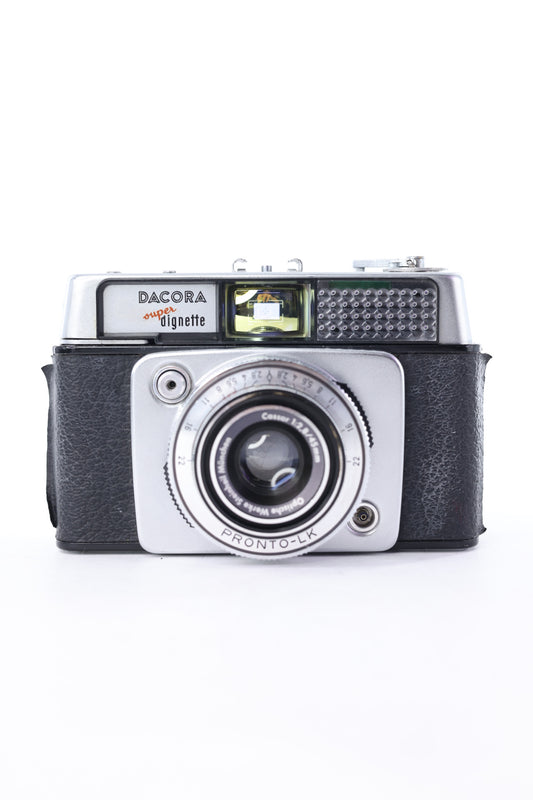 Dacora Super Dignette Film Camera w/Leather Case, Used