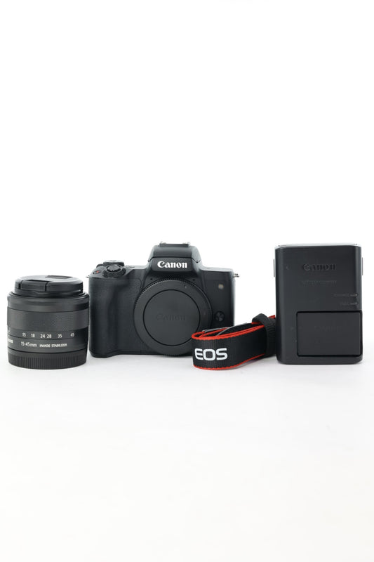 Canon M50/1545/02974 EOS M50 + 15-45mm Lens, Used