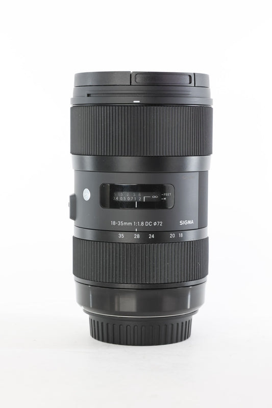 Sigma 1835/1.8C/37440 18-35mm f/1.8 DC HSM ART Lens F/Canon, Used