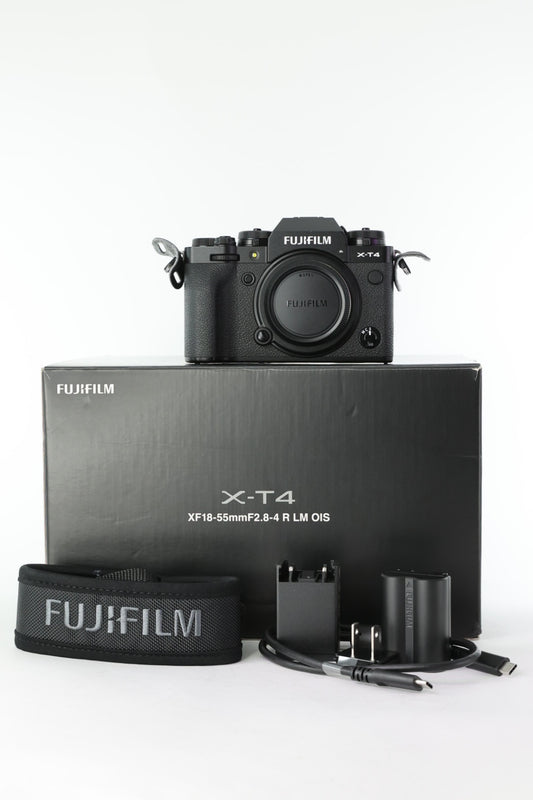 Fujifilm XT4/BODY/B/06220, XT4 Body Only, Black, Used