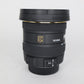 Sigma 1020/3.5N/57293 10-20mm f/3.5 EX DC HSM Lens F/Nikon, Used