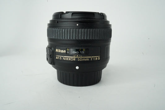 Nikon AFS50/1.8G/94877 AF-S NIKKOR 50mm f/1.8G, Used
