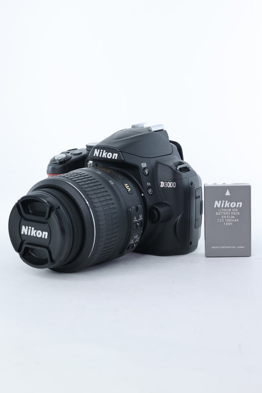 Nikon D3000/1855/92912 D3000 + AF-S 18-55mm, Used