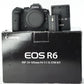Canon EOSR6/02094, Mirrorless Digital Camera, Body Only, Used