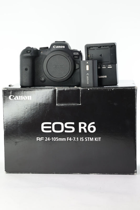 Canon EOSR6/02094, Mirrorless Digital Camera, Body Only, Used
