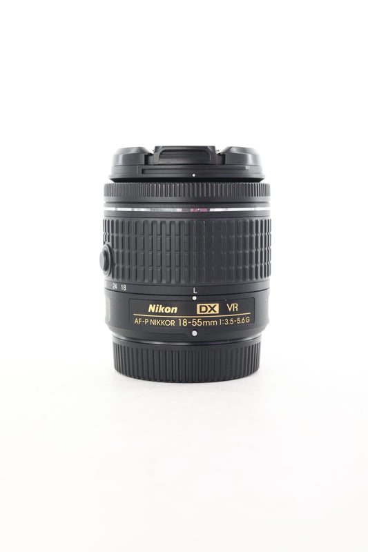 Nikon AFP1855GDXVR/77195 AF-P DX NIKKOR 18-55mm f/3.5-5.6G VR, Used