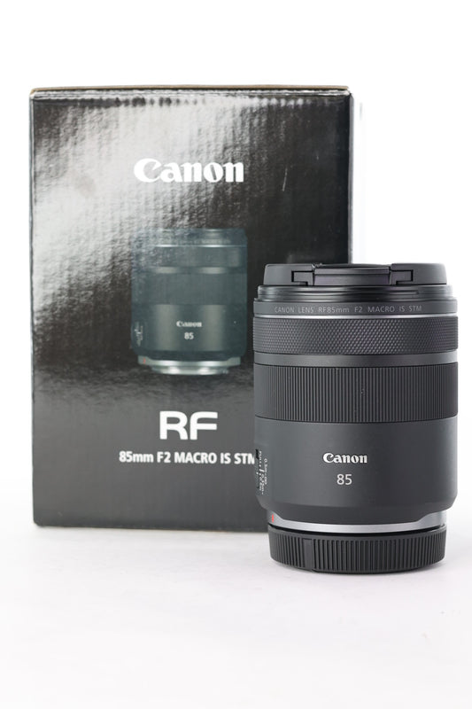 Canon RF85/2/02353 RF 85mm f/2 Macro IS STM, Ø67, Used
