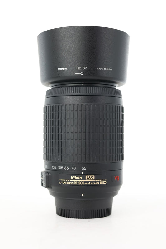 Nikon AFS55200GEDVR/32609 AF-S DX 55-200mm f/4-5.6G ED VR, Used