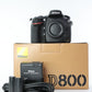Nikon D800/BODY/56688 D800 Body Only, Used