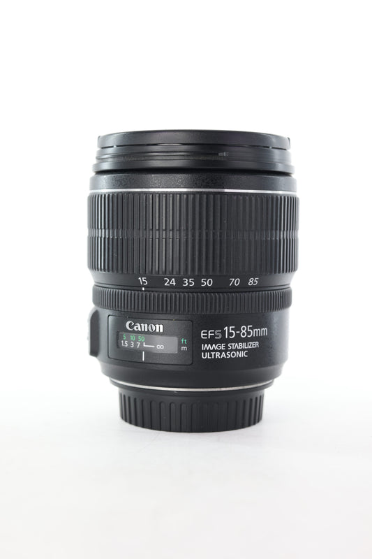 Canon EFS1585/06263 EF-S 15-85mm f/3.5-5.6 IS USM, Used