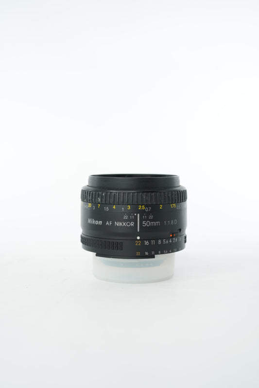 Nikon AF50/1.8D/84312 AF Nikkor 50mm f/1.8D, Used