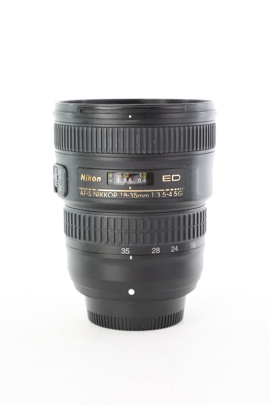 Nikon AFS1835/32418 AF-S 18-35mm f/3.5-4.5G ED, Used