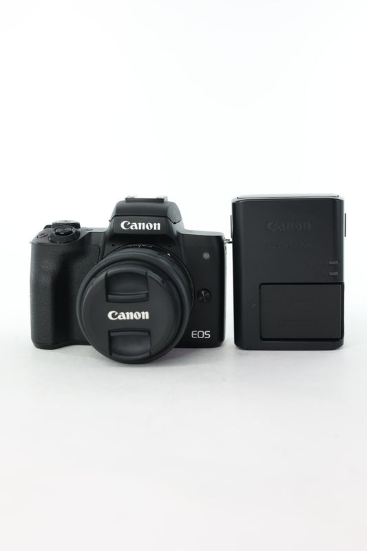 Canon M50/1545/03232 EOS M50 + 15-45mm Lens, Used