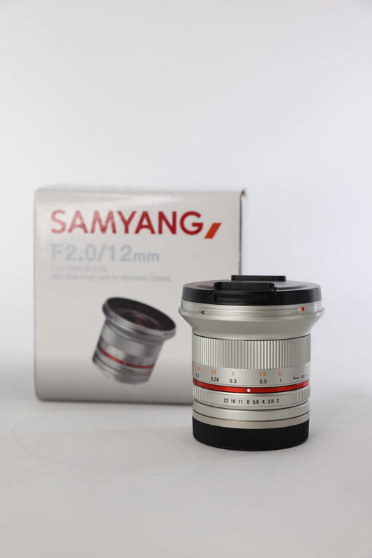 Samyang SAY12/2/22801 12mm f/2 NCS CS F/Sony, Used