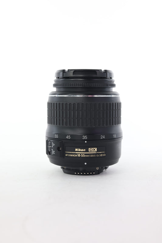 Nikon AFS1855GEDII/10155 AF-S DX NIKKOR 18-55mm f/3.5-5.6G II, Used