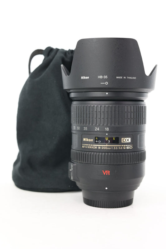 Nikon AFS18200/28246 AF-S 18-200mm F/3.5-5.6G ED VR, Used