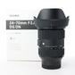 Sigma 2470DGDN/2.8S/00498 24-70mm F/2.8 DG DN Art F/Sony E, Ø82, Used
