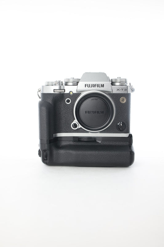 Fujifilm XT3WW/BODY/07044 XT3, Body Only + VGXT3 Battery Grip, Used