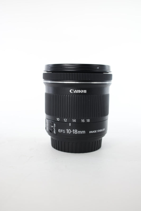 Canon EFS1018ISSTM/08616 EF-S 10-18mm f/4.5-5.6 IS STM, Used
