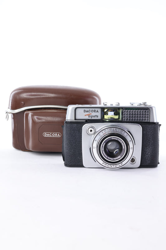 Dacora Super Dignette Film Camera w/Leather Case, Used