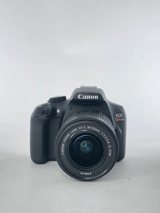 Canon EOSREBELT6/81509 REBEL T6, EF-S 18-55mm f/3.5-5.6 IS STM, Used