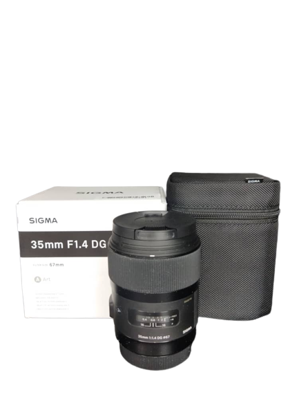 Sigma 35/1.4C/30746 35mm f/1.4 DG HSM ART Lens F/Canon, Used